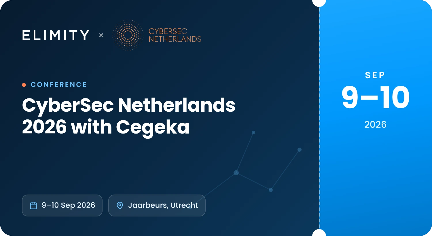 CyberSec Netherlands 2026 with Cegeka, 9–10 September 2026, Utrecht