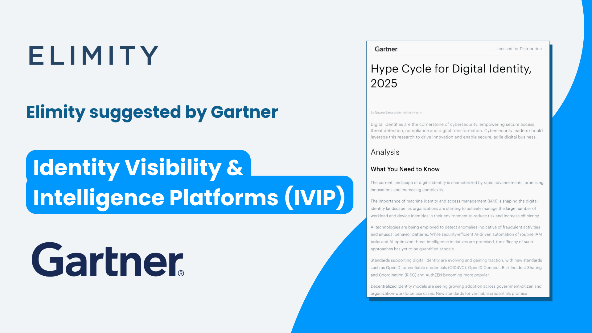 Elimity - Gartner Report 2025