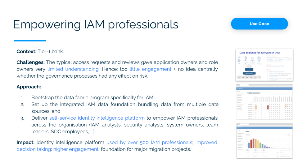 Identity Data Fabric - Automated Role Mining - Empowering IAM Professionals