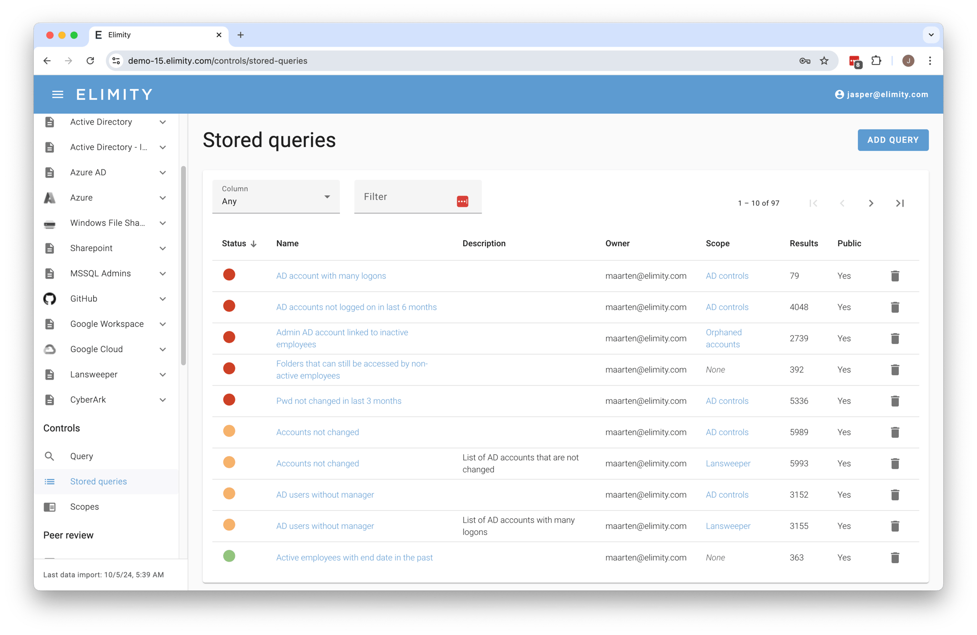 Marketing Mockup - Security Controls