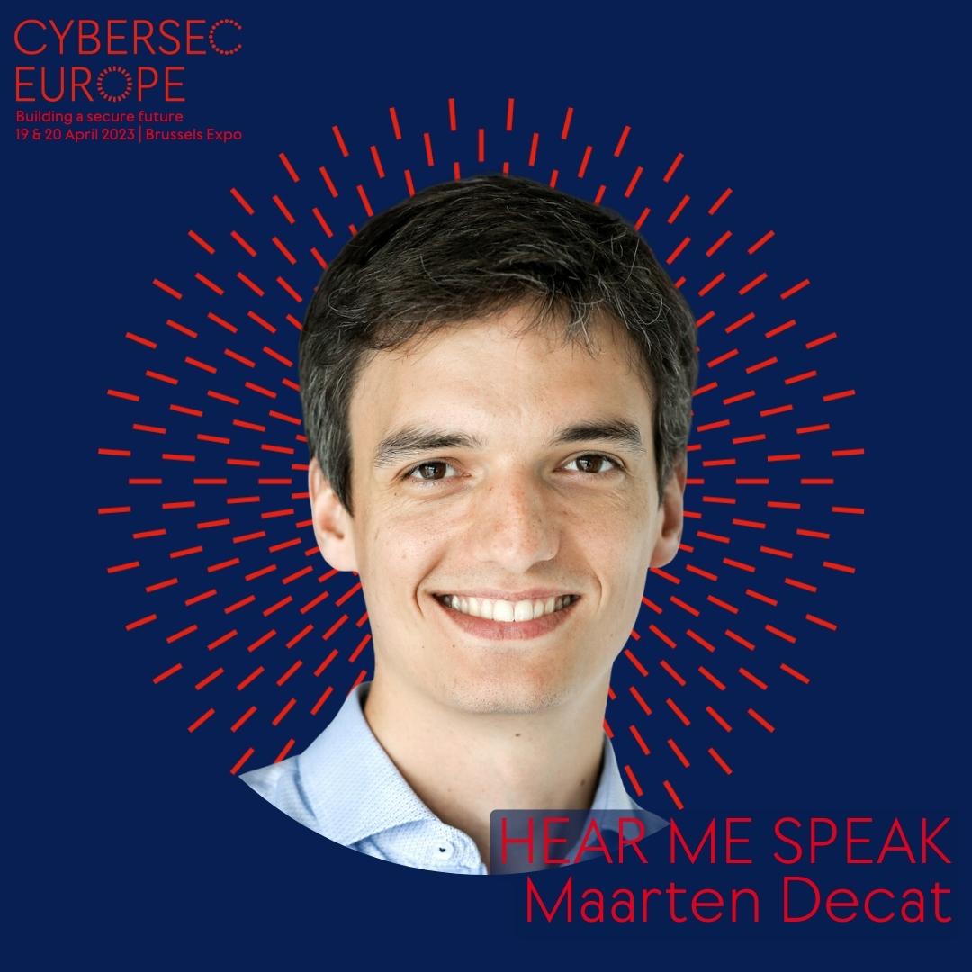 Cybersec 2023 - Maarten On Stage