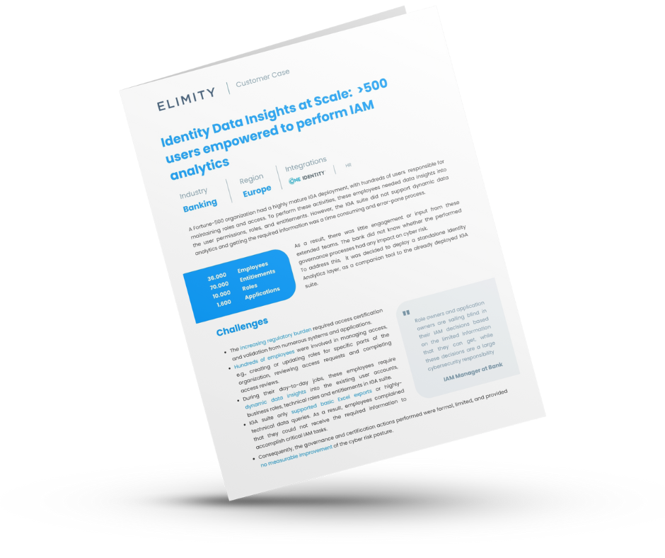 SMART MOCKUP - CUSTOMER CASE - IDENTITY INSIGHTS AT SCALE