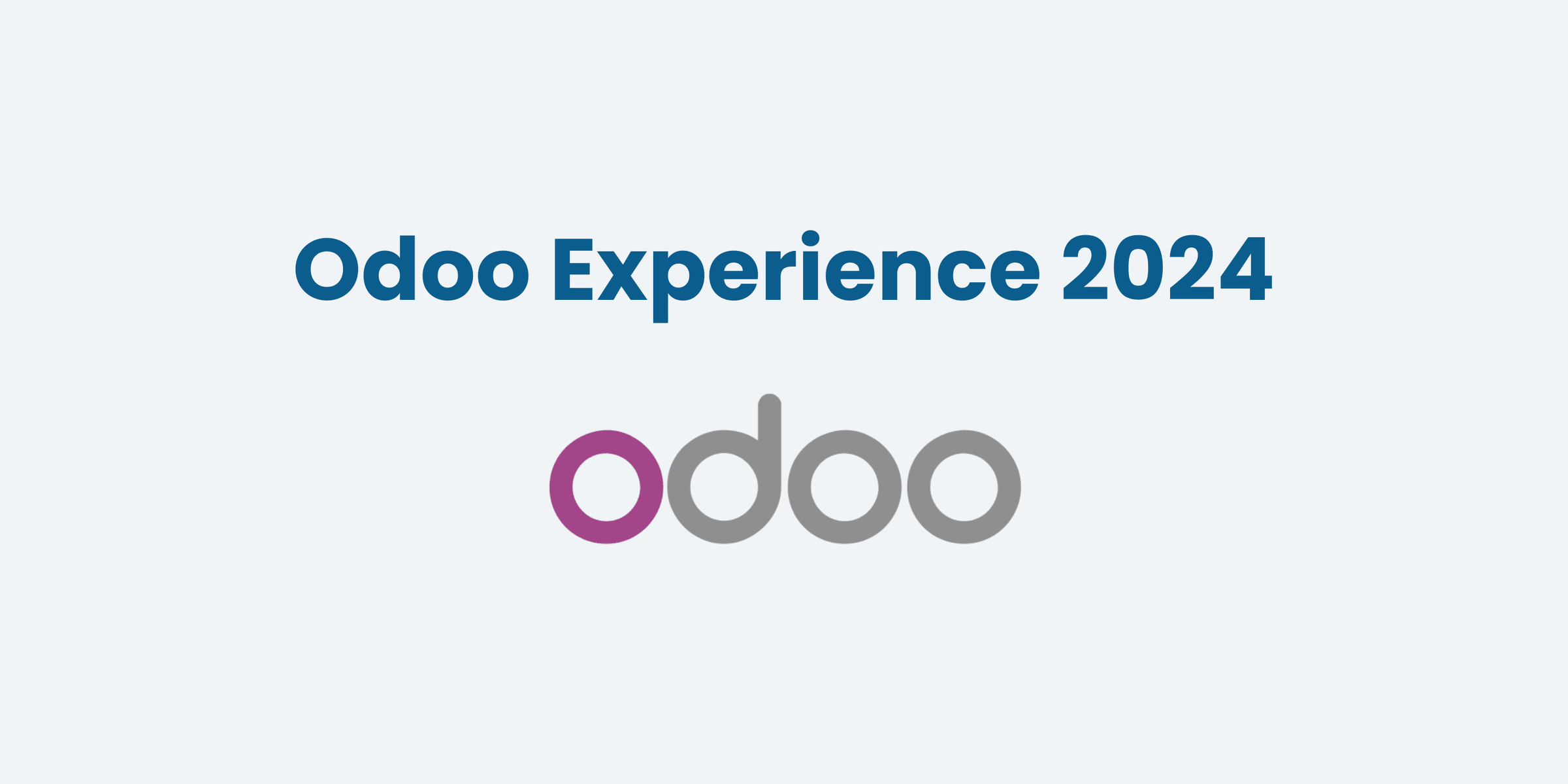 Elimity at Odoo Experience OXP 2024