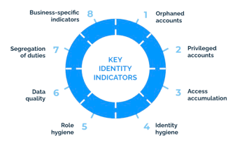 Identity Wheel - Key Identity Indicators without background